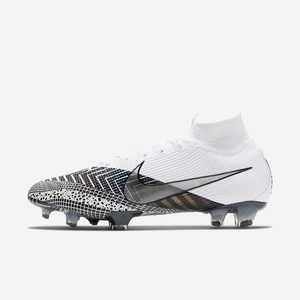 Crampon De Foot Nike Mercurial Superfly 7 Elite MDS FG Blanche 9650-278 White/Black/White Femme | XYF-27861659